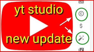 youtube yt new update YT‌സ്റ്റുഡിയോയിൽ പുതിയ അപ്ഡേറ്റ്