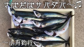 【前編】さば爆釣！ スーパーライトジギング ミニボート釣り small boat fishing