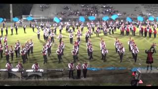 Bloomingdale HS Rajun' Bull Marching Band Feeling Good 2012