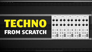 Building a Techno patch from scratch with the VCV Drums