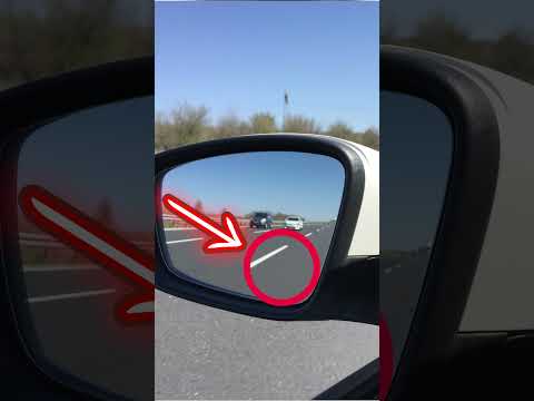 How To Adjust Side Mirrors Properly In Your Car? - YouTube