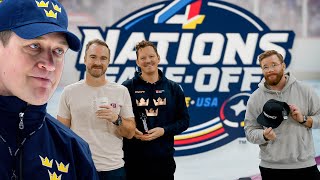 Sam Hallam avslöjar sina favoritspelare i NHL 4-Nation Face Off 2025