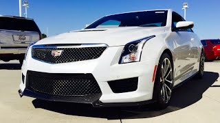 2016 Cadillac ATS-V Coupe Full Review /Start Up /Exhaust /Short Drive
