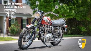 A Bitchin Bonneville!  1969 Triumph T120R