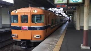 近鉄30000系V03編成　近鉄名古屋行き特急　久居駅発車