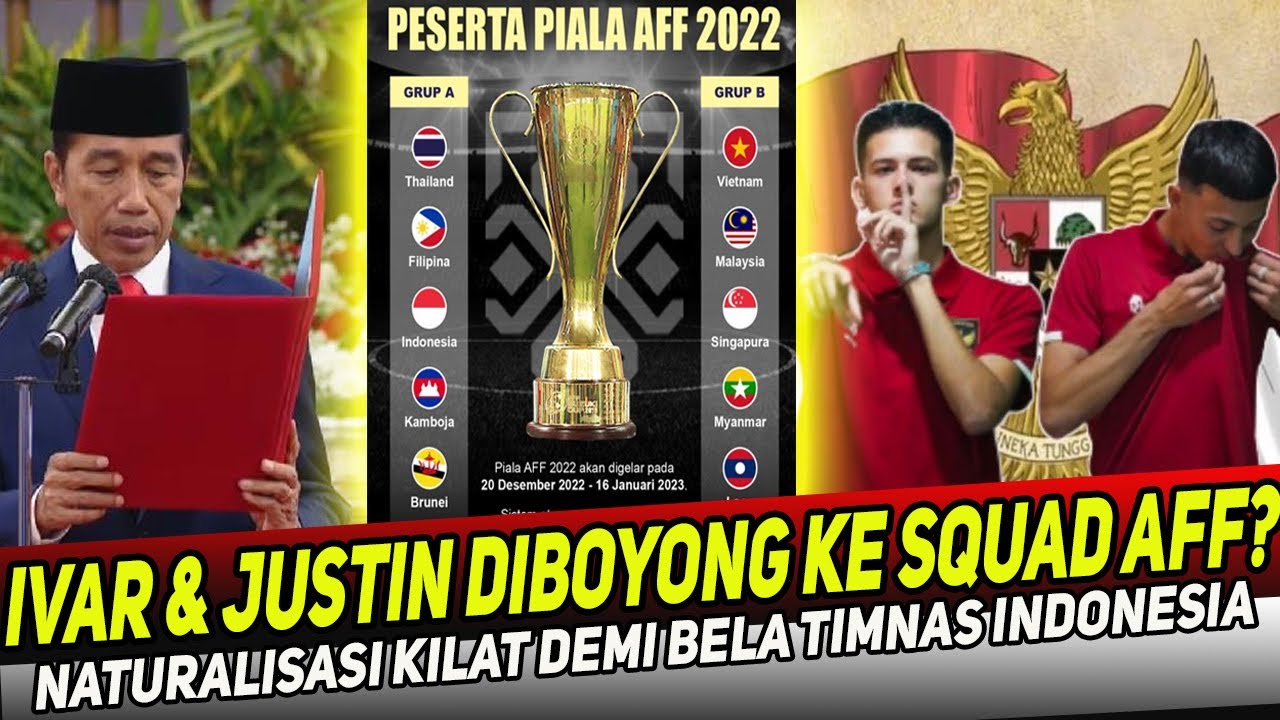 KABAR TIMNAS TERKINI! PEMAIN NATURALISASI SIAP DIBOYONG KE PIALA AFF ...