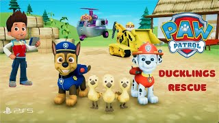 Paw Patrol: On a roll | Ducklings Rescue | #ps5 #animation #gameplay #ps4 #pawpatrol