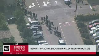 Allen Premium Outlets on lockdown after reports of an active shooter