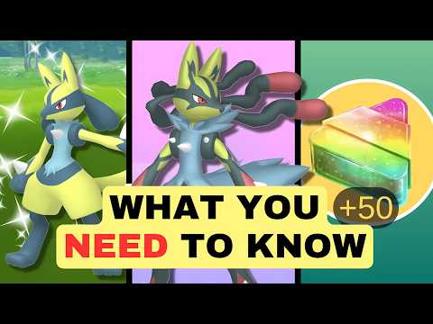 TIPS for the MEGA LUCARIO RAID DAY in Pokémon GO (ULTRA UNLOCK)