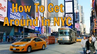 How to Get Around in NYC | New York Travel Tips | Watch this before visiting NYC