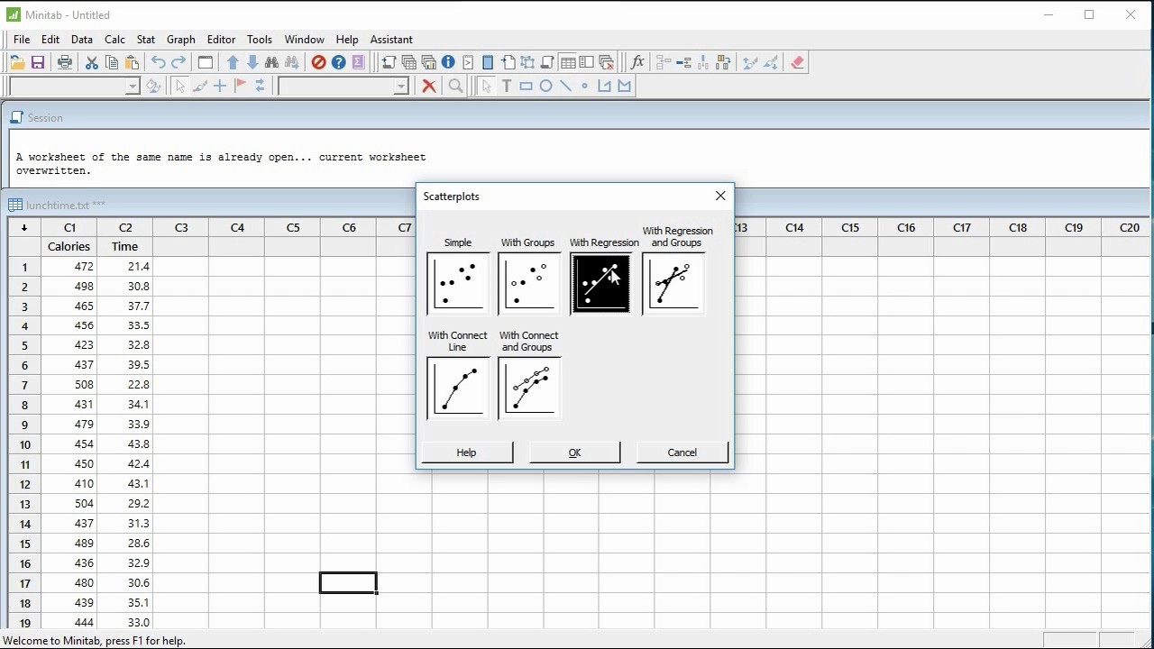 Minitab Correlation Inputmusic