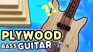 Dummy Builds SCRAP WOOD Bass Guitar  - Foreclosure Fixer Upper - Episode 10