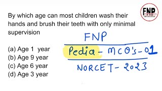 norcet exam preparation I aiims norcet 2023 I pediatrics questions and answers #18