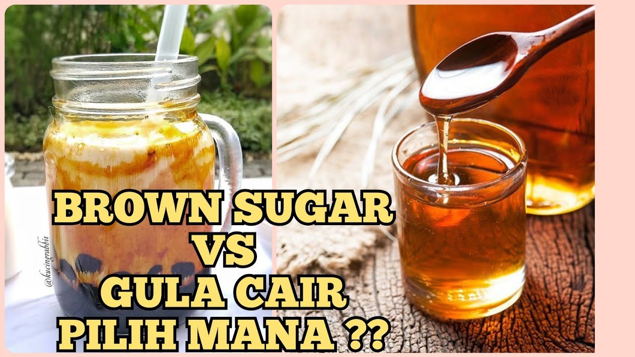 Membuat Brown Sugar Syrup Dan Gula Cair Syrup Enak Mana ??? - YouTube