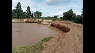 ទំនប់​ប្រឡាយ​បង្ហូរទឹក​ដ៏​សំខាន់​ចូល​អាង​កំពីងពួយ​ កំពុង​ប្រឈម​នឹង​បាក់​ដាច់