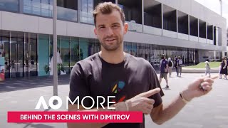 Behind The Scenes at the Australian Open with Grigor Dimitrov