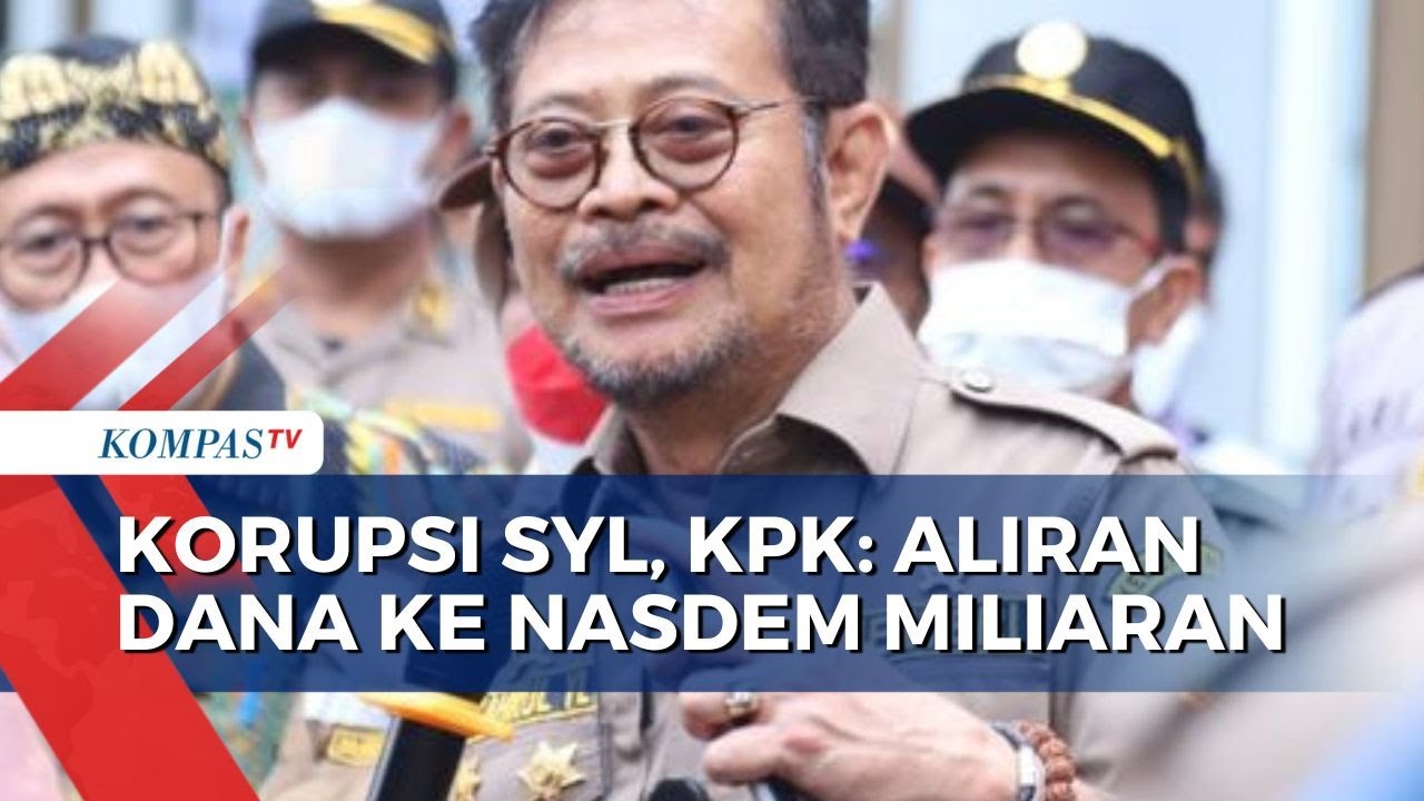 KPK Dalami Aliran Dana Dugaan Korupsi Mantan Mentan Syahrul Yasin Limpo ...