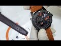 unboxing u0026 reviewing multi functional dual time watch naviforce nf 9095