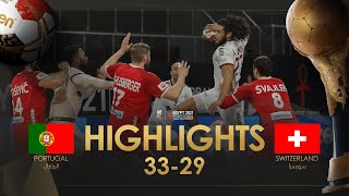 Highlights:Switzerland - Portugal |Main Round |27th IHF Men's Handball World Championshin| Egypt2021