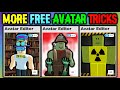 These Avatar Tricks Cost 0 Robux! (ROBLOX)