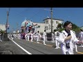 2024 住吉神社祭典 中日 東浜組・西浜組 叩き合い（すれ違い）