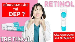 Dùng Retinol - Tretinoin bao lâu thì đẹp ? Các giai đoạn khi sử dụng Retinol - Tretinoin | Dr Duyên