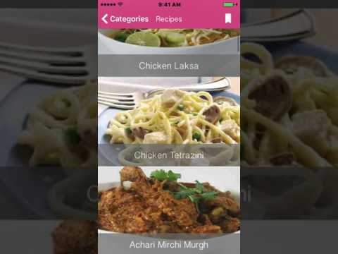 Food Recipe - iPhone /iPad Application Food Recipe - iPhone /iPad Application