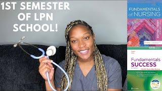All About my 1st Semester of LPN/LVN School/Program｜Fundamentals of Nursing｜NUR 112