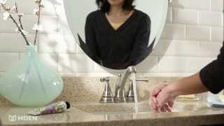 Sage™ 2-Handle Centerset Bathroom Sink Faucet | Moen Features Spotlight