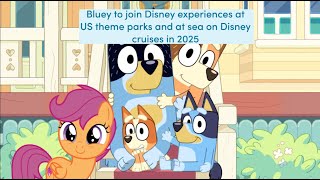 Scootaloo's News About Bluey Coming To The Disney Theme Park And Cruise,