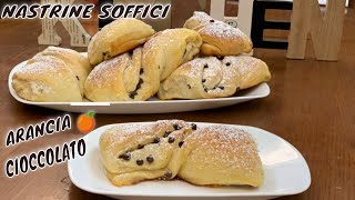 NASTRINE SOFFICI ARANCIA E CIOCCOLATO