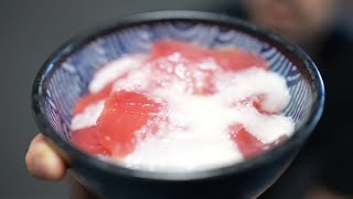 I could eat this every day... Japanese Tuna Rice Bowl (Maguro Don)