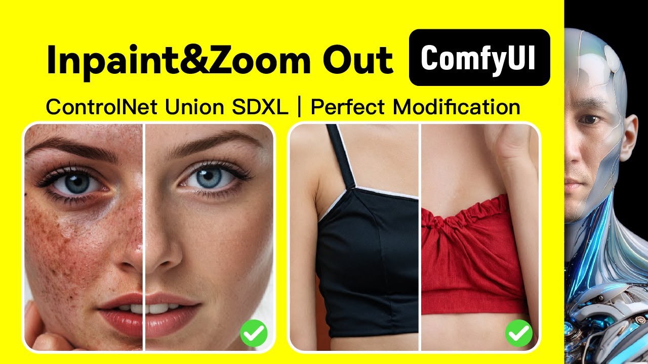 Comfyui Inpaint Inpaint Zoom Out Controlnet Union Sdxl Workshop