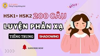 200 Câu Luyện Phản Xạ Tiếng Trung HSK1 – HSK2 | Giao Tiếp Cơ Bản Mỗi Ngày