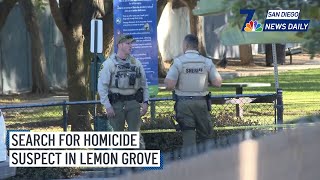 Mon. Feb. 24 | 1 dead, suspect at large after killing in Lemon Grove | NBC 7 San Diego