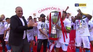 Impresionante festejo de San Antonio Bulo Bulo, Campeón de la Copa Paceña.