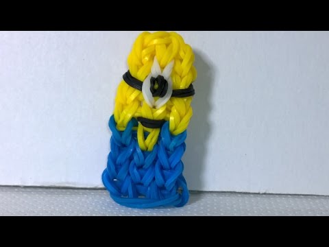 Minions Movie Loom bands rainbow loom Minion Charm 2015 NEW Minions Movie Loom bands rainbow loom Minion Charm 2015 NEW