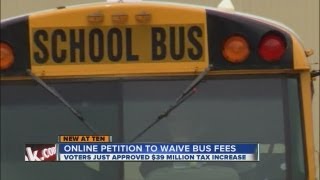 Some Jeffco parents want to end $150 school bus fee