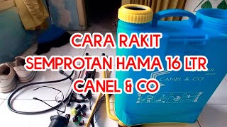 Cara rakit semprotan hama Canel & co #tutorial #jalanjalan #ideas