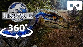 360° 3D Jurassic World | Blue VR | Jurassic Park Dinosaurs