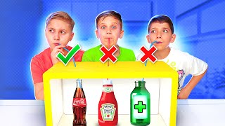DON’T CHOOSE THE WRONG MYSTERY DRINK CHALLENGE