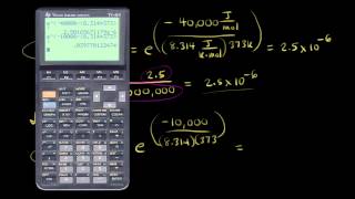 The Arrhenius equation | Kinetics | AP Chemistry | Khan Academy