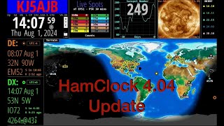 HamClock 4 0 4 Update