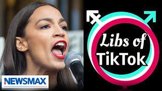 AOC claims Libs of TikTok posts false information | Eric Bolling the Balance