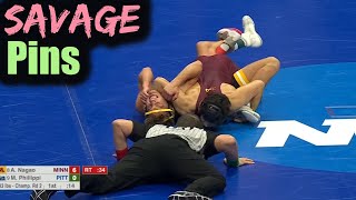 15 of the Most Savage Pins from 2023 NCAA's