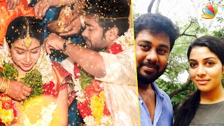 Pichaikkaran actress finally got married | Satna Titus Marriage