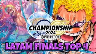 [OP09] LATAM FINALS TOP 4! Blue Doflamingo vs Blue Doflamingo  One Piece TCG