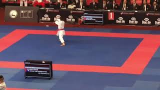 Hyakuhachiho (shotokan Suparinpei) 2019 Caio Dasilva (USA) WKF Junior World Karate Championships