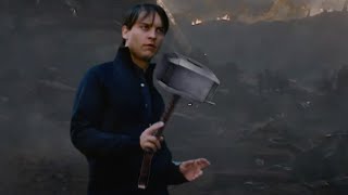 Bully Maguire Lifts Thor's Hammer