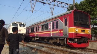 KRL JABOTABEK 元JR東日本205系ハエ14　Jakarta Kota駅発車